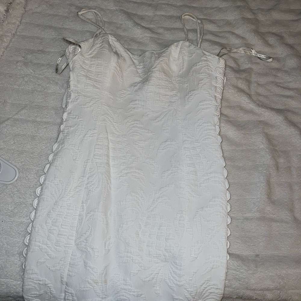 White Lilly Pulitzer dress